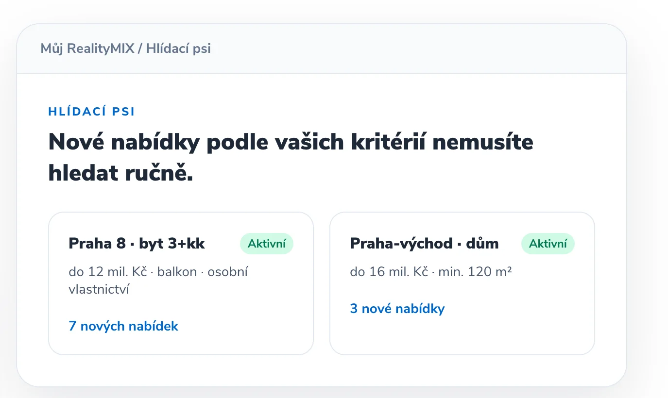 Můj RealityMIX — hlídací psi s novými nabídkami